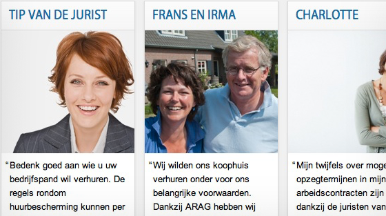 USP's, testimonials & telefonische hulpen stellen de bezoeker gerust