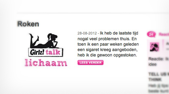 Bezoekers worden gestimuleerd om te reageren