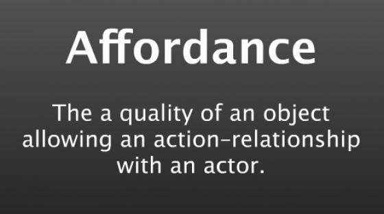 Affordances in Modern Web Design