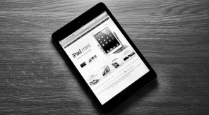 Het succes achter de iPad Mini - zwartwit