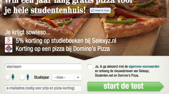 Niet eerst 'liken' voordat je kan deelnemen