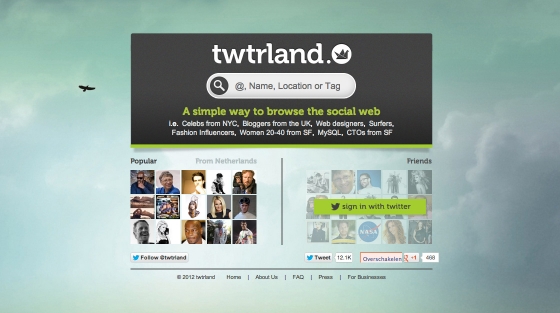 Twtrland toont interessante inzichten op basis van speciale algoritmes
